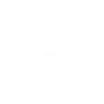 logo evelin white